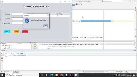 Simple CRUD Operation | JAVA