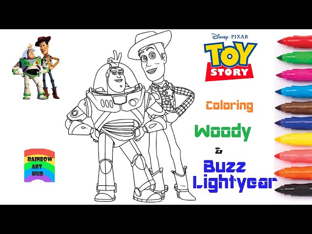 Pixar Coloring Page 