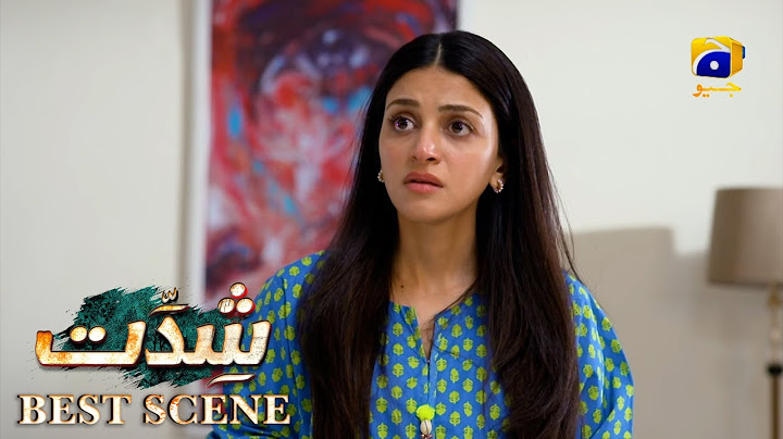 Shiddat Episode 49 | 𝐁𝐞𝐬𝐭 𝐒𝐜𝐞𝐧𝐞 𝟎𝟏 | Anmol Baloch - Muneeb Butt | Har Pal Geo
