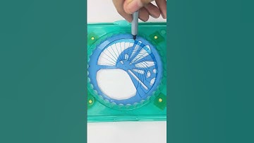 Hypnotic ASMR Patterns | Mesmerizing Art for Deep Relaxation! #2024 #art #spirograph #usa #shorts