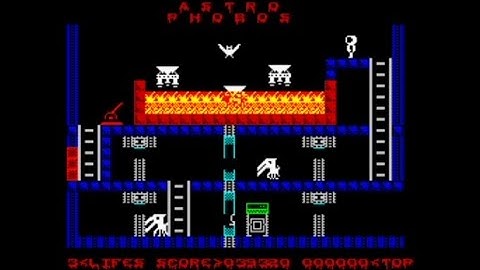 Astro Phobos (2021) Walkthrough + Review, ZX Spectrum