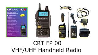 Unboxing the CRT PO 00 VHF/UHF Handheld Radio