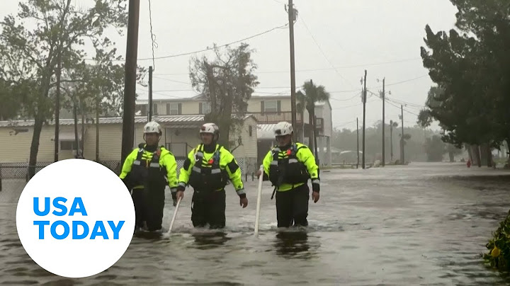 Watch first responders in action after Debby floods western Florida | USA TODAY