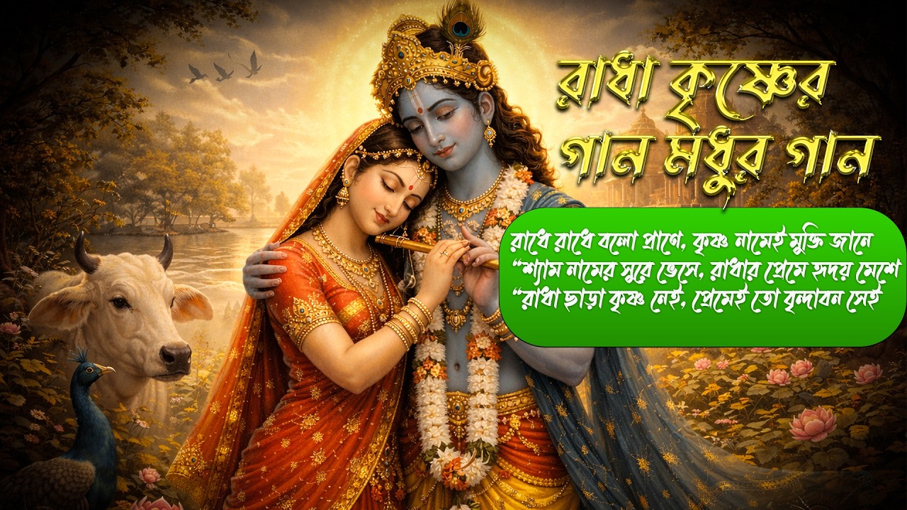 রাধা কৃষ্ণের মধুর গান | প্রেমভক্তির সেরা ভজন | Bengali Devotional Song
