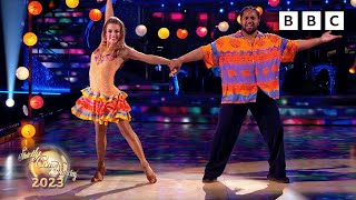 Hamza and Jowita return to perform their legendary winners dance ✨ BBC Strictly 2023