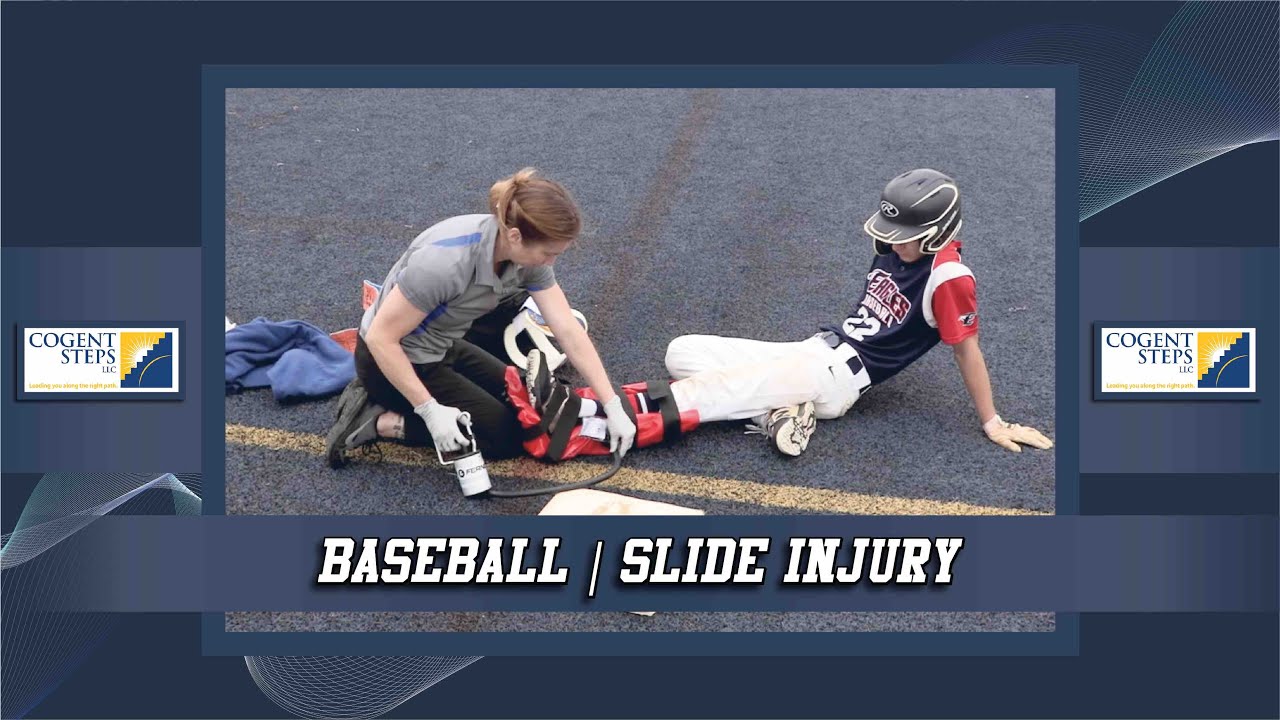 Baseball Slide Injury Cogent Steps LLC YouTube