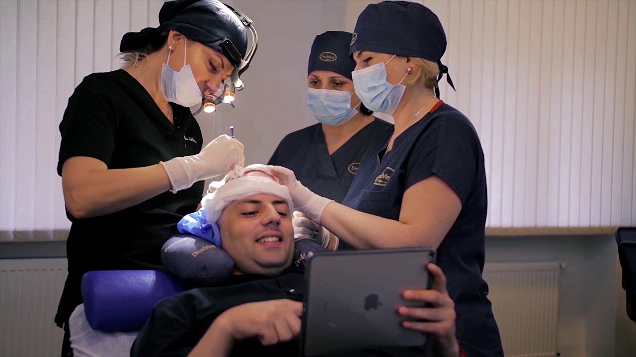 DEAMED clinic Hair transplantation center YouTube