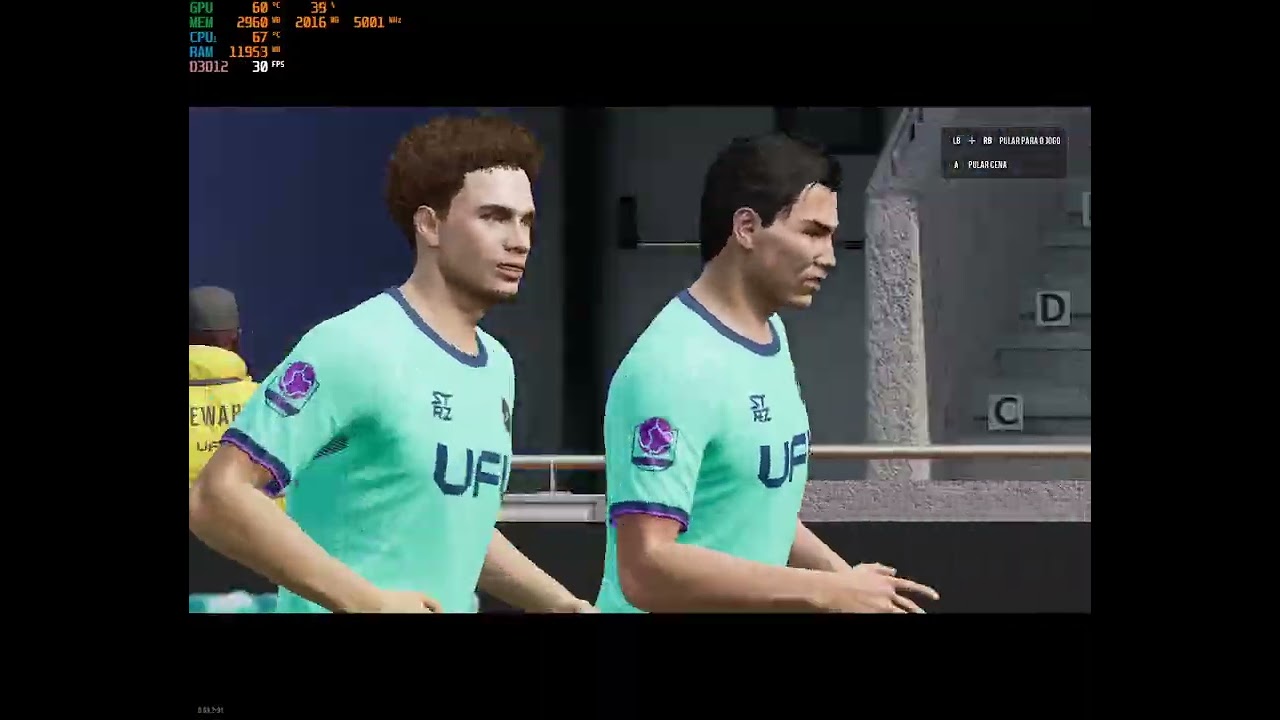 UFL TESTNADO JOGO NO PC PELA PRIMEIRA VEZ