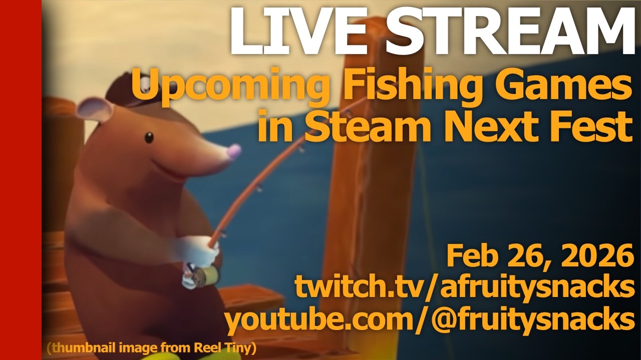 Fishing Game Demos from Steam Next Fest