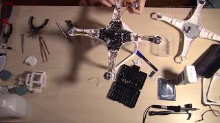 DJI Phantom 3 Pro Body Shell replacement timelaps