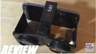 Universal Portable VR Glasses bluetooth Game Remote Control Handle White REVIEW: VR Fold - Smallest Cardboard VR Box Glasses?!