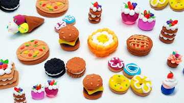 diy miniature food items with polymer clay | clay mini food tutorial