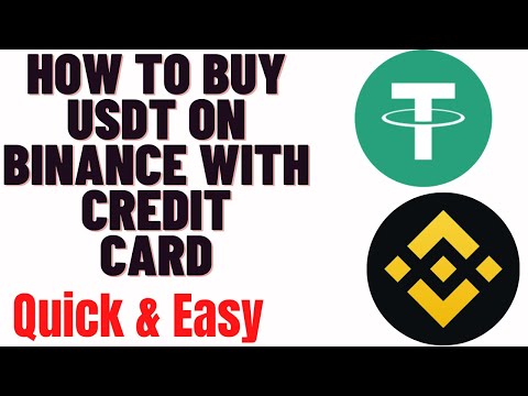 How To Buy Usdt On Binance With Credit Card