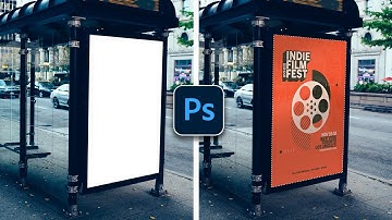 Learn how to create realistic print design mockups using Adobe Photoshop