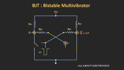 Bistable Multivibrator using BJT Explained