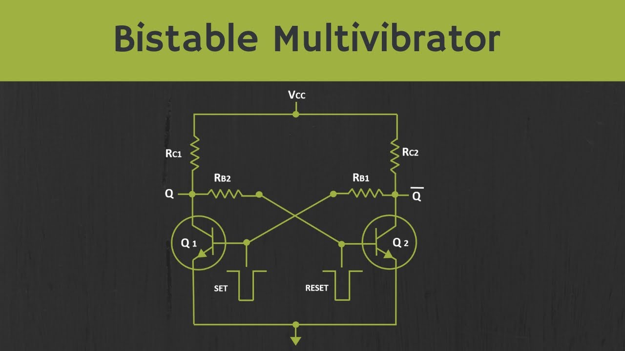 Bistable Multivibrator using BJT Explained - YouTube