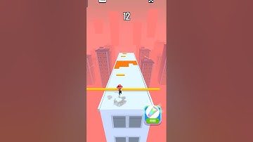 Roof Rails Gameplay Level 30 || #funny #ytshorts #3dgamedevelopment