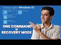 Windows 10: How to Access Recovery Mode Using Command Prompt (Fast &amp; Easy)