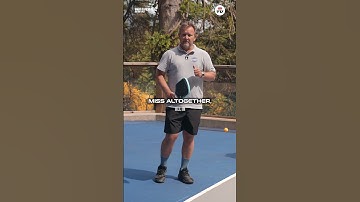 Mark Renesson will show how to hit a third shot drop versus a drive 💯 #pickleball