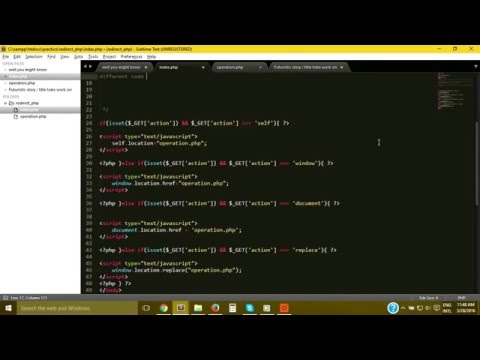 Redirect in php