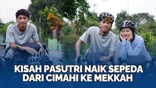 Viral Kisah Pasutri Naik Sepeda dari Cimahi ke Mekkah, Pilih Jalur Lewat IKN ke Kalimantan