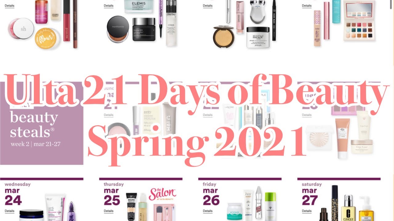 ULTA 21 DAYS OF BEAUTY SPRING 2021 RUNDOWN | What to Buy & What to Skip!