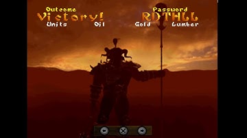 Playing Warcraft on Playstation One  - Warcraft II The Dark Saga