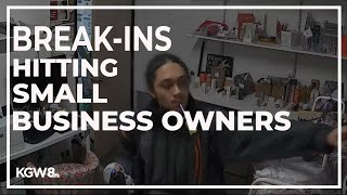 Break-ins frustrate small business owners in Southeast Portland