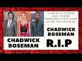 The MCU family is in mourning over the loss of one of their own, Chadwick Boseman.
