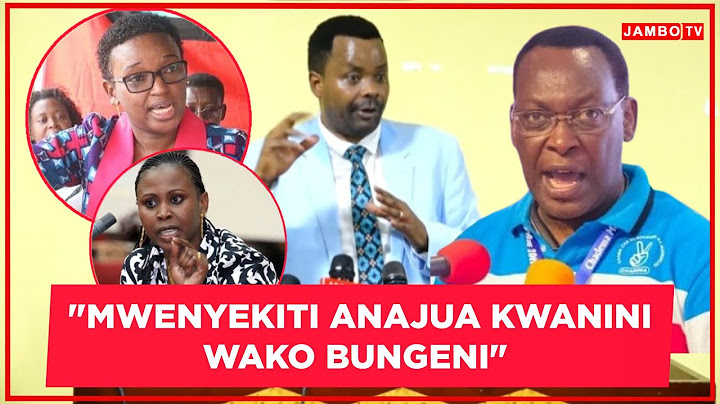 LEMA AFUNGUKA "MBOWE ANAJUA SABABU ZA WABUNGE 19 KUBAKIA BUNGENI''