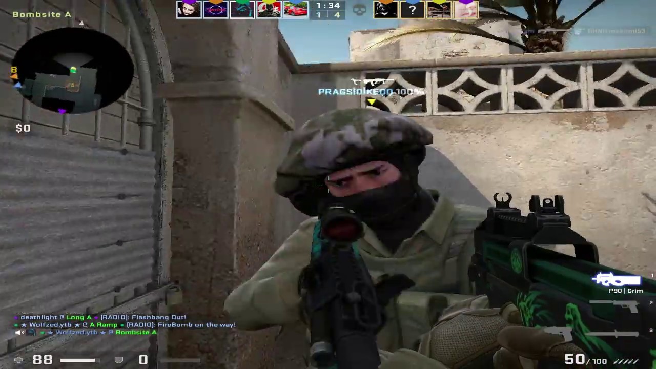 CS:Troll offensive road to perma ban for griefing - YouTube