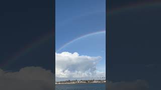 Double Rainbow Filmed Over Mission Bay