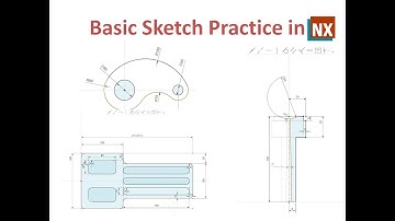 Basic sketch project in NX, sketch in nx1953, how to start sketch in NX