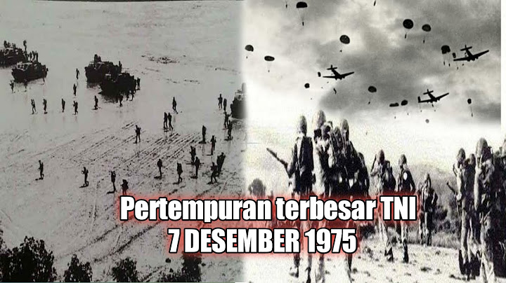 Sejarah!! Detik detik Pertempuran terbesar TNI di TIMOR TIMOR
