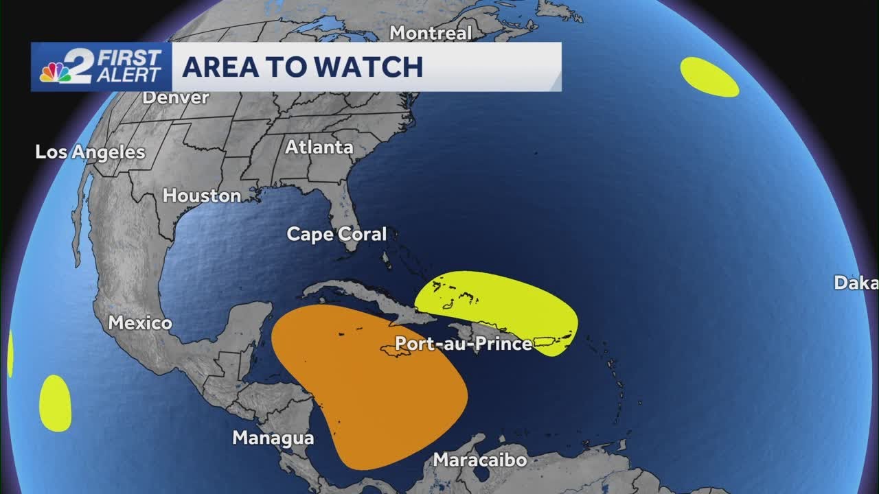 Tracking 3 areas of potential tropical development - YouTube