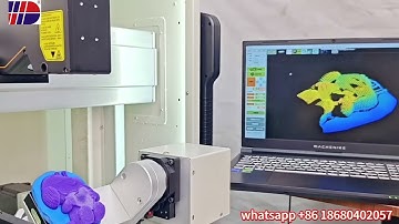 How to use 3d scanner for wax stone setting robot : mini diamond machine set stone in wax (video 1)