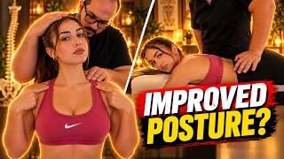 Giorgia's FIRST TIME: Young Mom HELPED | Crunches fixed Severe Lower BACK PAIN & Foot Manual Therapy