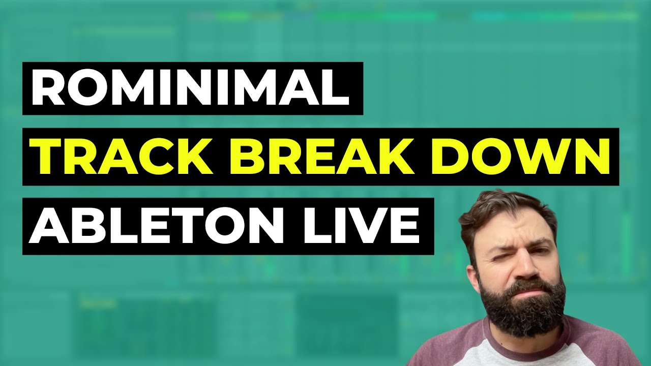 Rominimal Track Breakdown in Ableton Live: Simple tools for trippy rominimal tracks