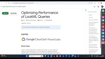 Optimalisatie van de prestaties van LookML-query