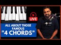 How to play those 4 chords with feeling on the piano 