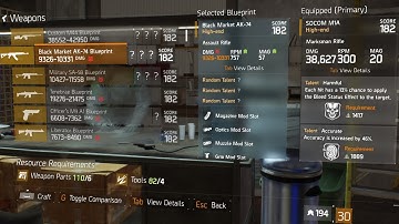 THE DIVISION - NEW WEAPON TALENTS IN 1.4 UPDATE THAT RECEIVED A NERF! (THE DIVISION 1.4 UPDATE)