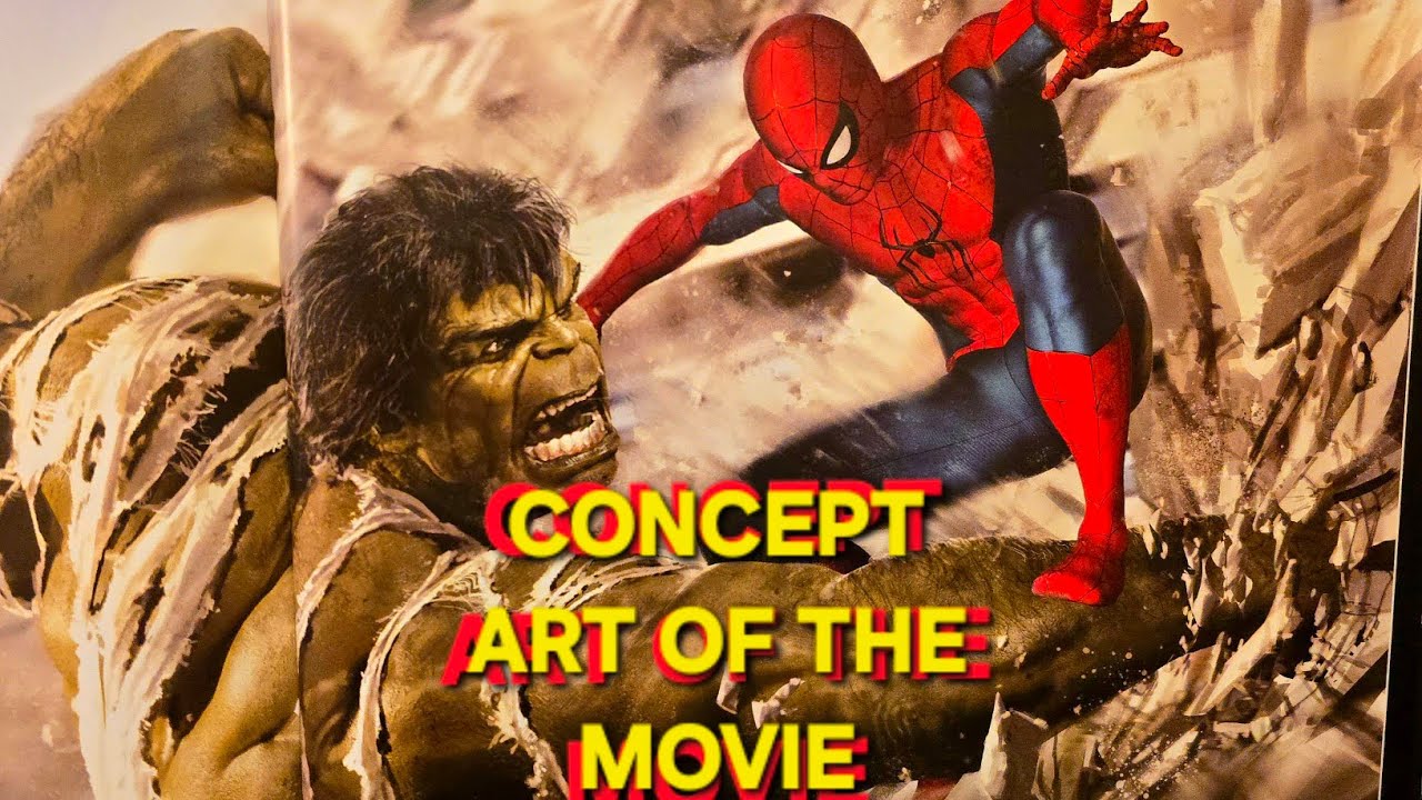Concept Art of the Movie Spider-Man Brand New Day Behind the