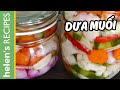 Vietnamese Pickled Vegetables - Dua chua / Do chua | Helen's Recipes