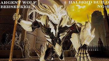 Code Vein - Argent Wolf Berserker - NG+6 Halberd Build