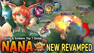 100% BRUTAL DAMAGE!! Nana New Revamp is OVERPOWERED - Build Top 1 Global Nana