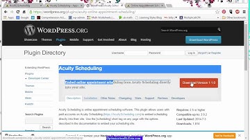 Acuity scheduling Review | Wordpress Plugin Scheduling Calendar & Facebook Integration