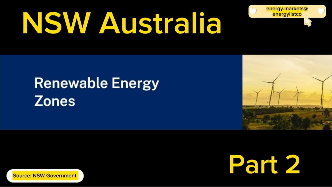 Renewable energy zone of NSW Australia, part 2 YouTube