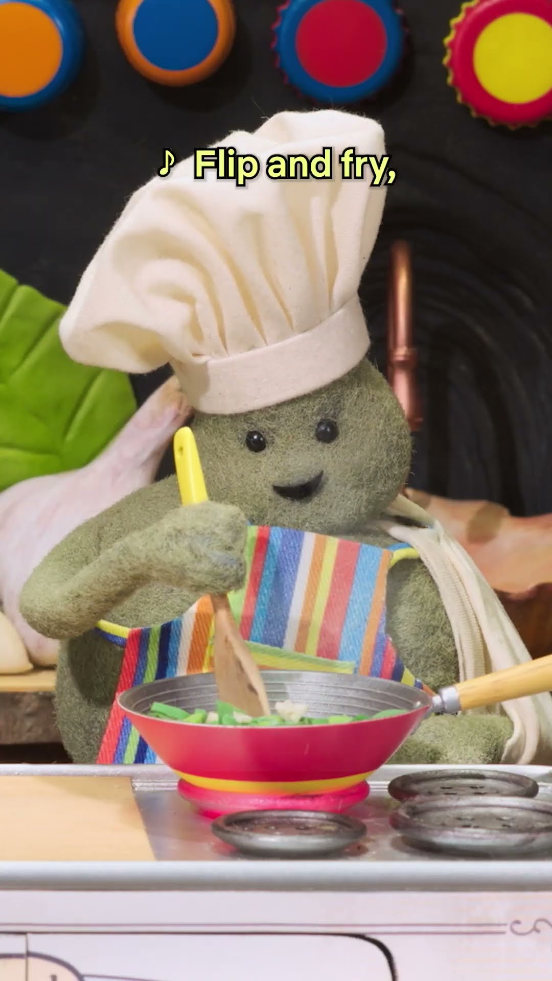 a very snapPEA meal ??‍? Tiny Chef is now playing on Netflix!