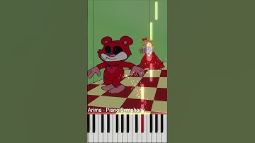 Piano Tutorial SLAP MEME - POPPY PLAYTIME CHAPTER 3@ToonyDucky