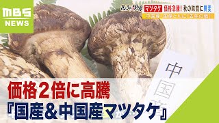 「中国人は鍋に入れてシイタケ感覚で食べる」価格２倍に高騰『国産＆中国産マツタケ』（2022年10月6日）